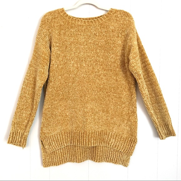 Jones New York Sweaters - Jones New York marigold chenille style sweater